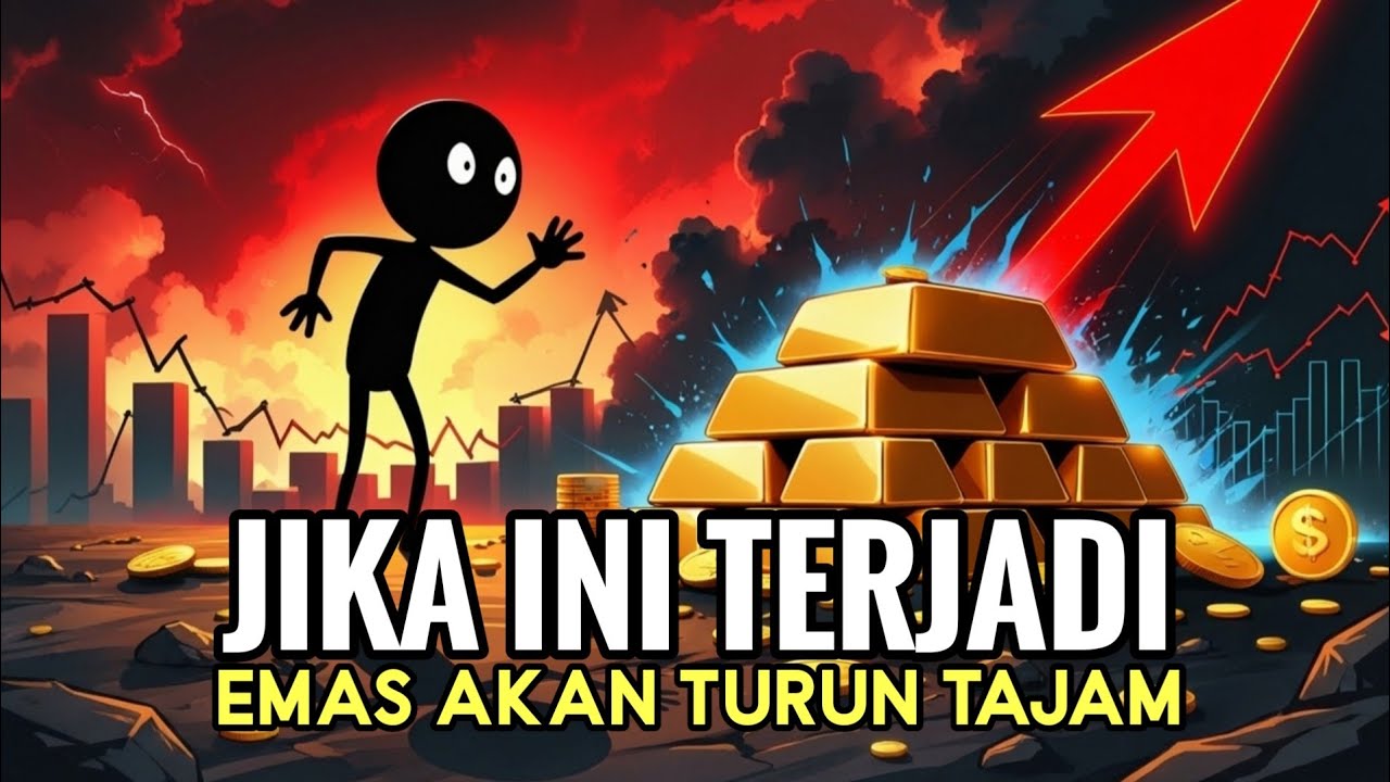⚠️ WASPADA‼️ Jika Ini Terjadi, Harga Emas Biasanya Turun Tajam