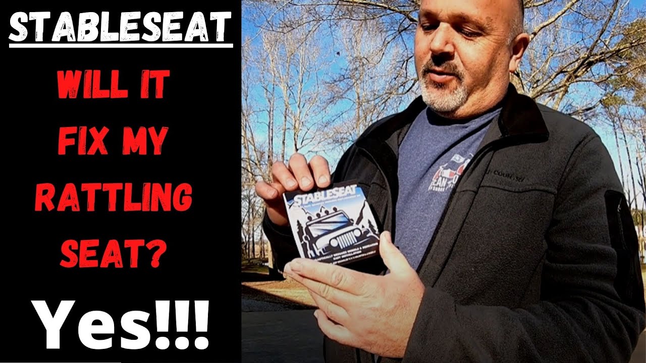 How to Fix A Jeep TJ Seat Rattle with StableSeat!