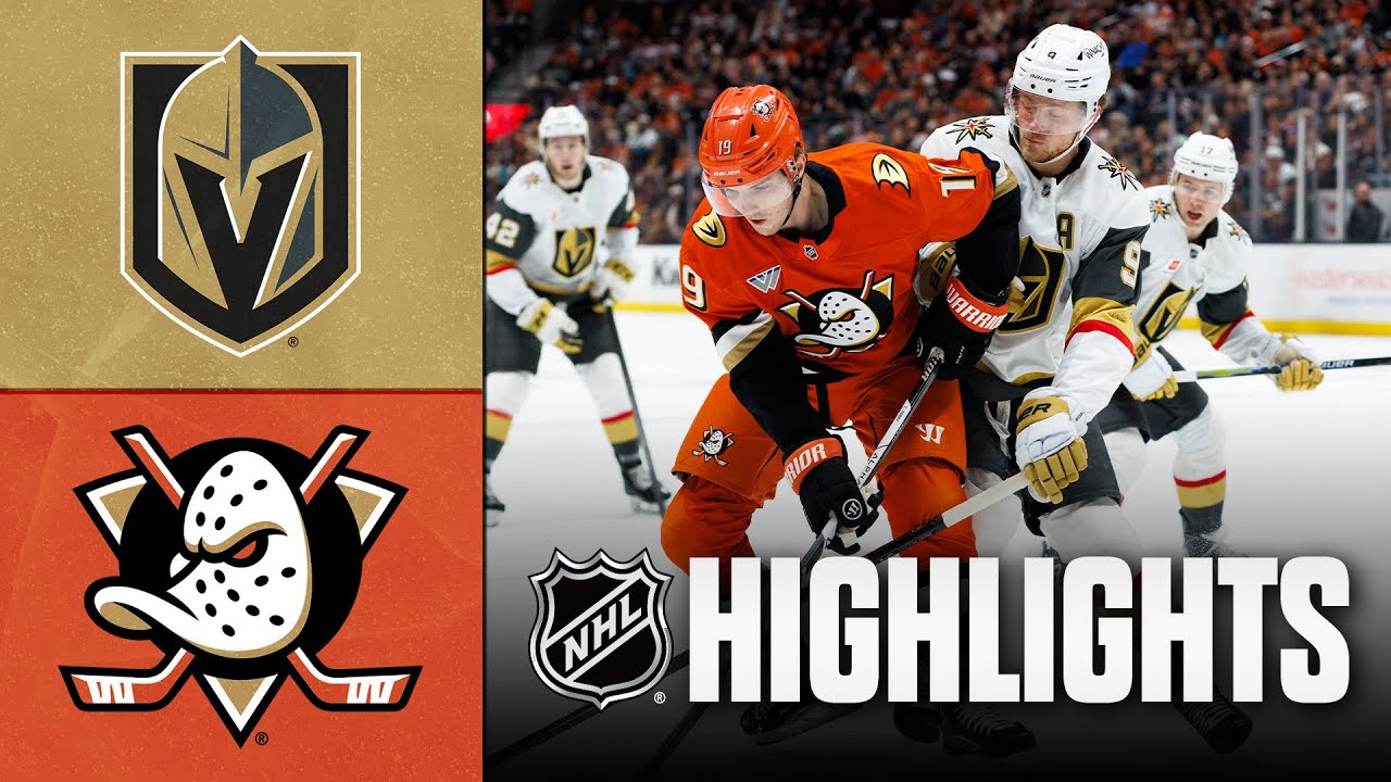 Golden Knights vs. Ducks | NHL Highlights | February 01, 2026