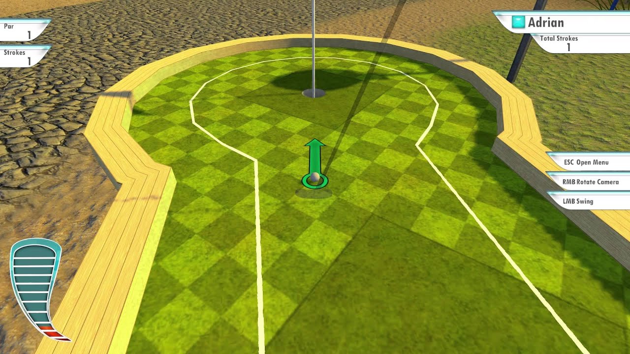 3D Minigolf Trailer ENG