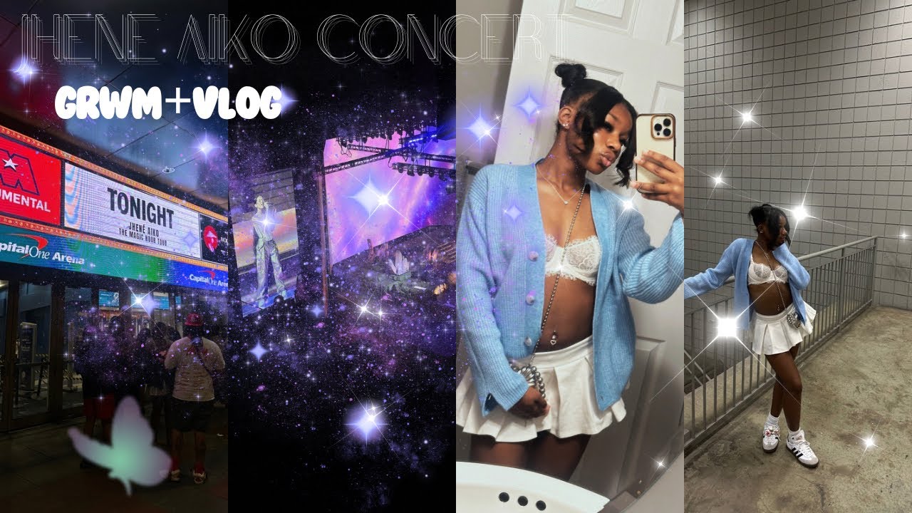 GRWM + VLOG | ✩ JHENE AIKO CONCERT ✩ | The Magic Hour Tour!!