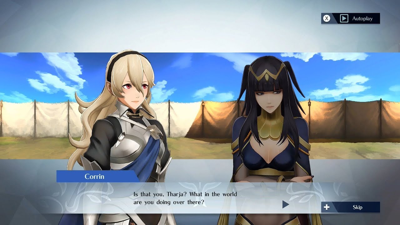 Fire Emblem Warriors - Corrin (F/M) & Tharja Support Conversation