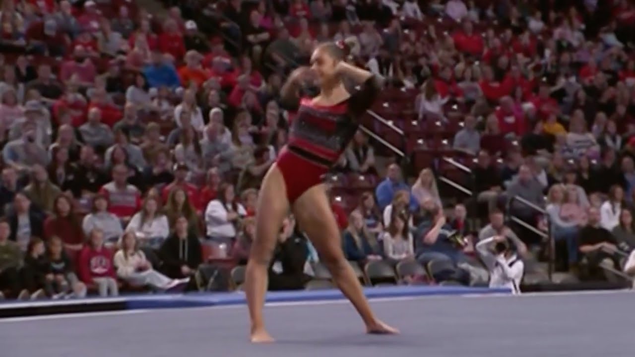 Grace McCallum performs 9.925 floor routine at Best of Utah meet | Women's Gymnastics