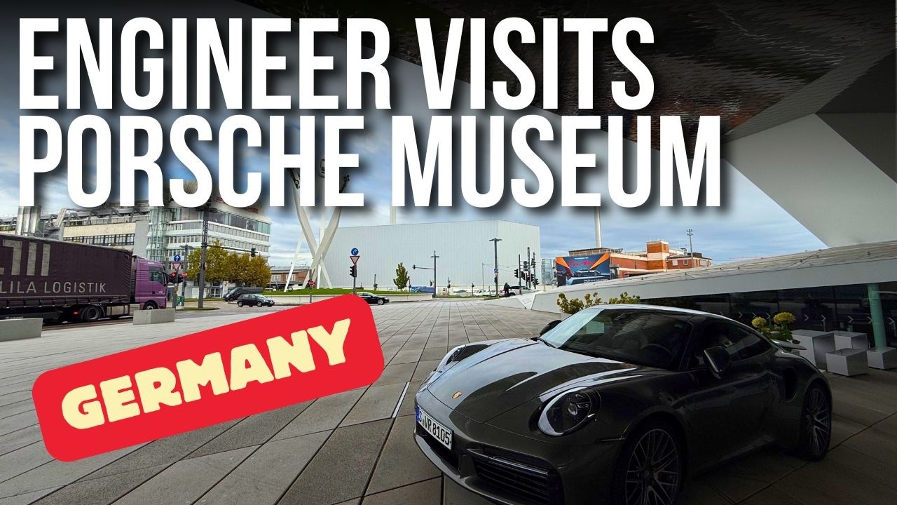 ENGINEER VISITS PORSCHE MUSEUM IN GERMANY // WHAT DOES HE FIND THERE? // FULL TOUR