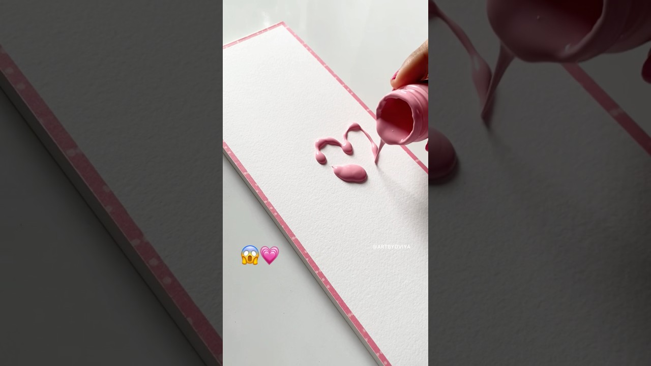 Creative art idea😱🍭#artshorts #satisfying #diy #shortviral #acrylicpainting  #diyideas #diycraft