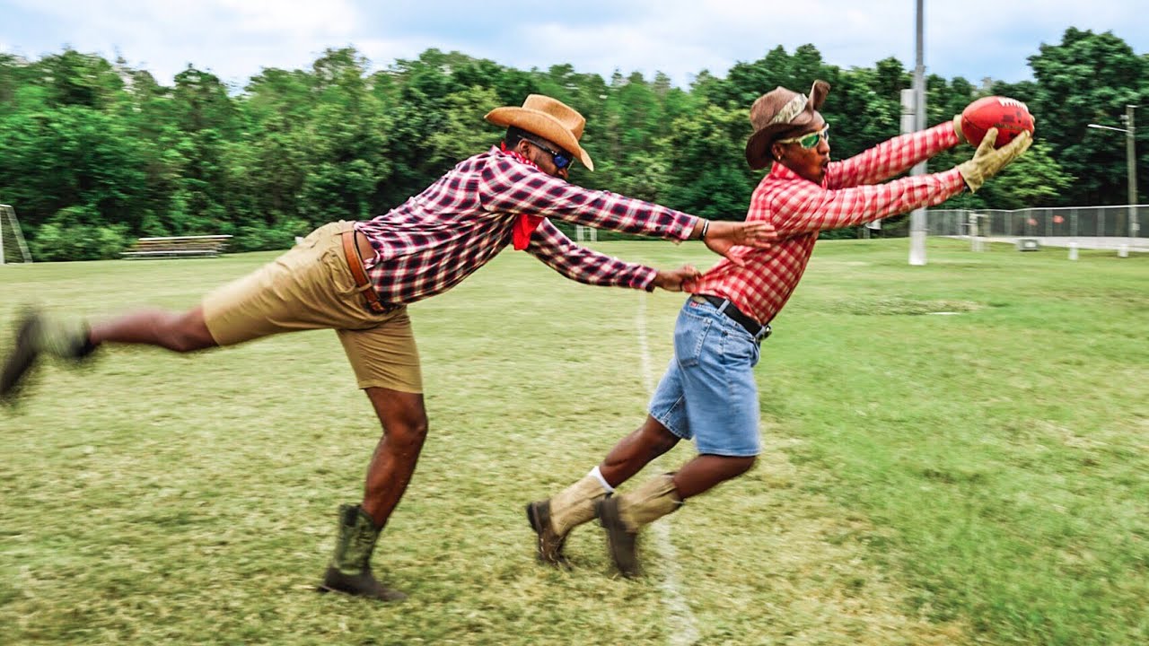 IF LIL NAS X PLAYED FOOTBALL.. (OLD TOWN ROAD 1ON1'S)