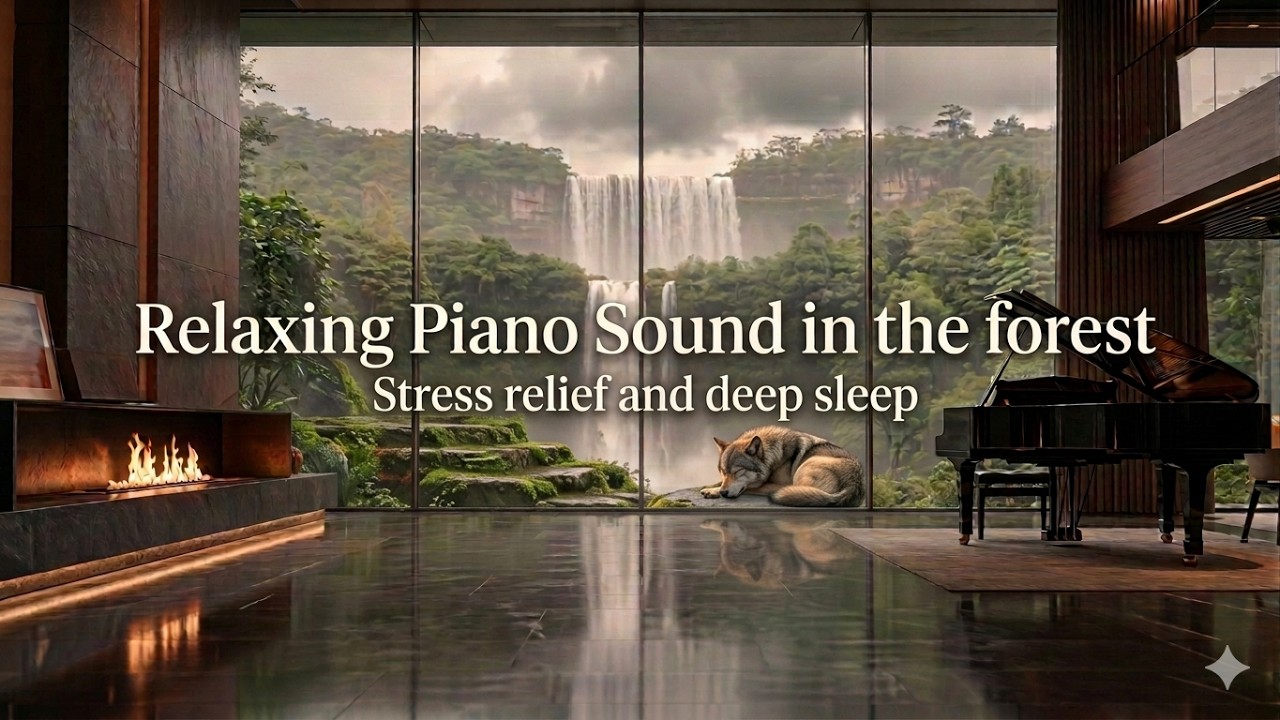 Soft Piano music for relaxation, deep sleep and stress relief