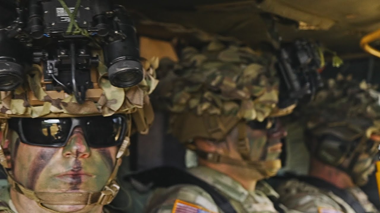 SCREAMING EAGLES of the 101st Airborne Division in the Netherlands