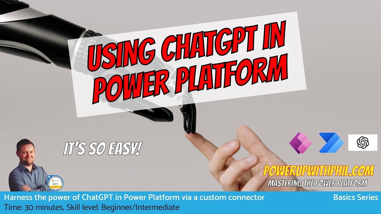 HOW TO: Use ChatGPT in Power Apps, Automate or Virtual Agents