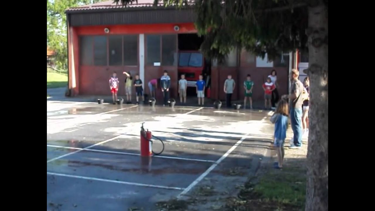 vježba mladih sunjskih vatrogasaca