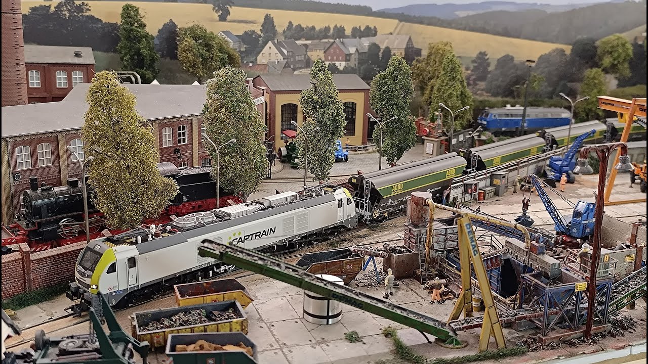 Fahrbetrieb auf der H0 Modellbahn / 
