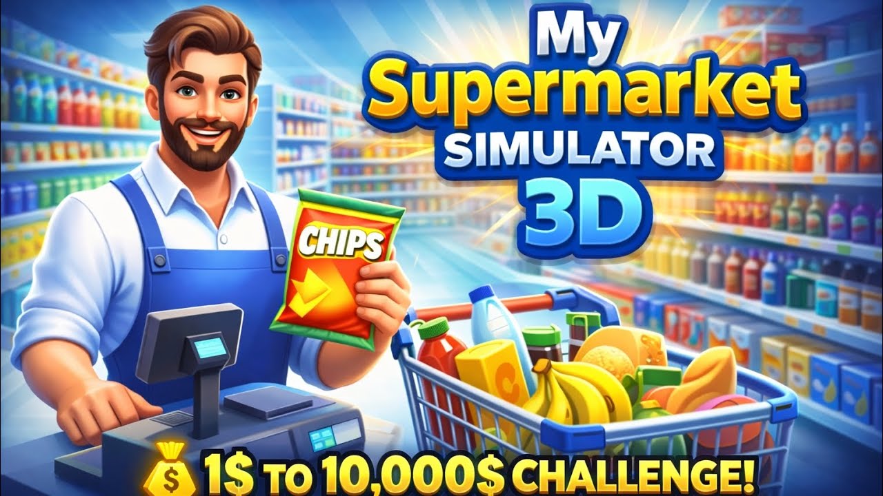 Playing My supermarket simulator 3d part 44 #like #subscribe