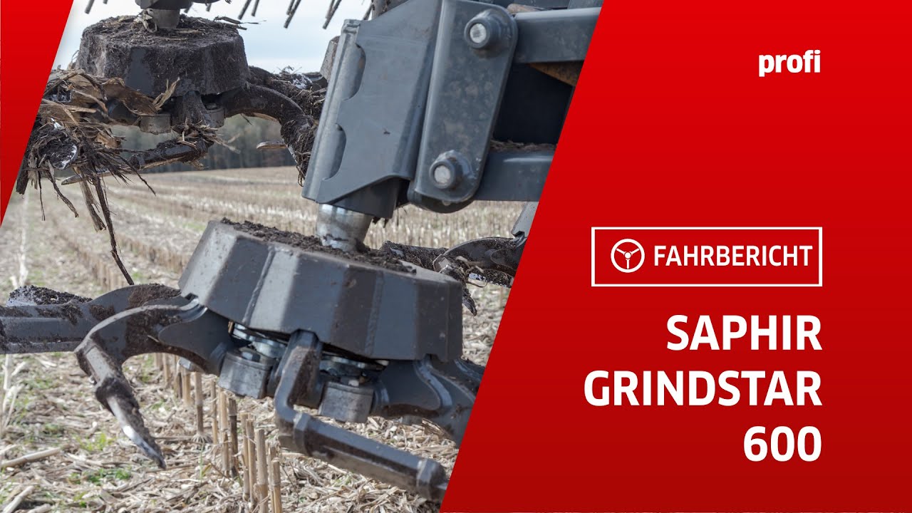 Rotationsschleifer Saphir Grindstar 600 | profi #Fahrbericht