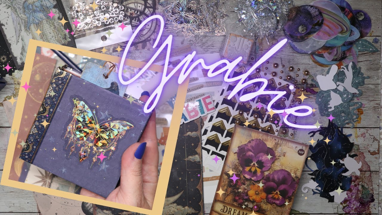 June Grabie Scrapbooking Club Unboxing ~ Grabbie Subscription UNBOXING