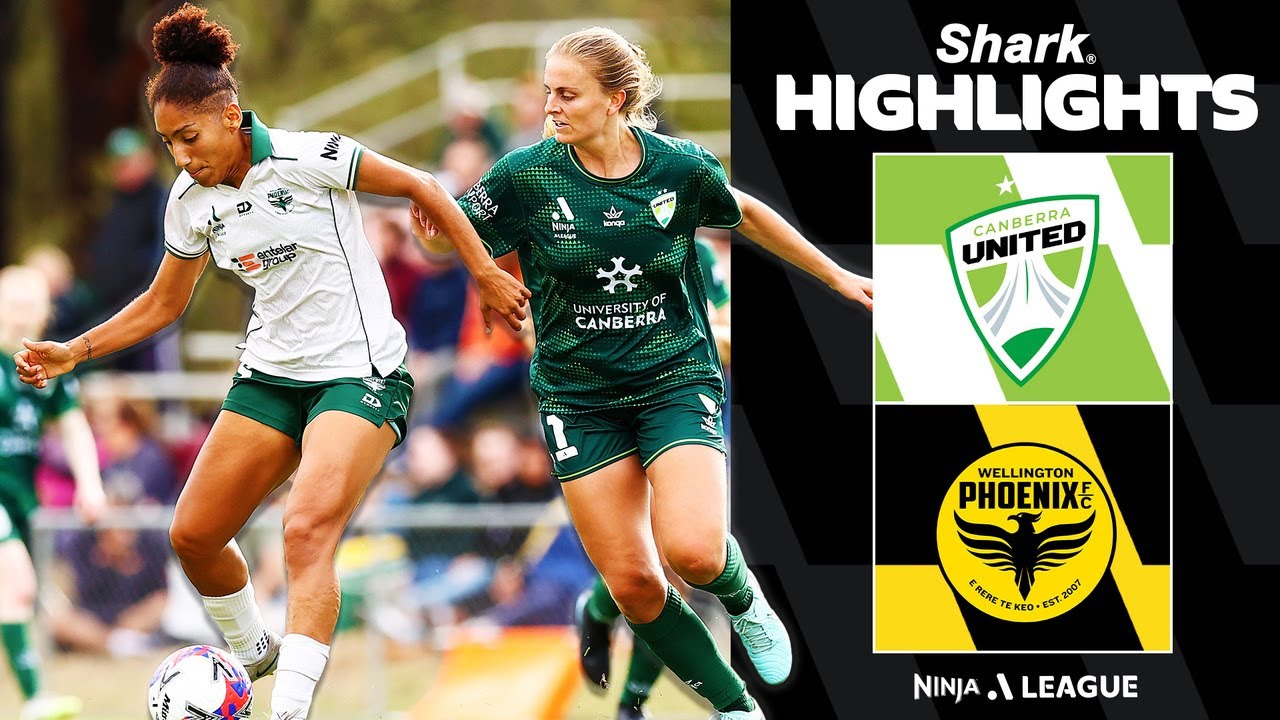 Canberra United v Wellington Phoenix | SHARK HIGHLIGHTS | Ninja A-League 2025-26 | Round 13