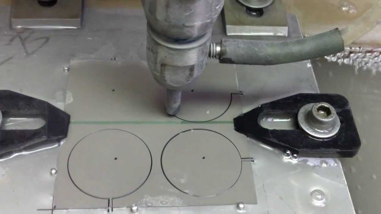 Microwaterjet® Cutting PZT Ceramic Discs
