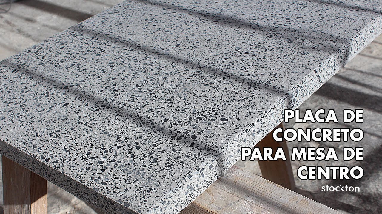 DIY haciendo una mesa de centro. Explicado en 3 minutos (placa de terrazzo)
