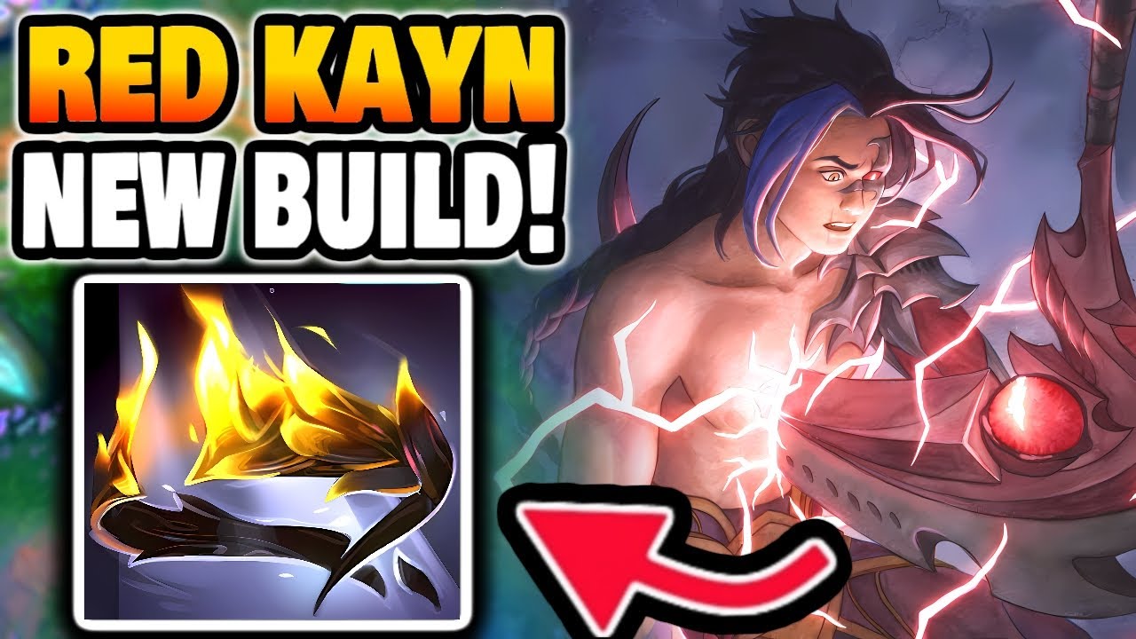 NEW RED KAYN Jungle BUILD deals SO MUCH DMG | 14.13
