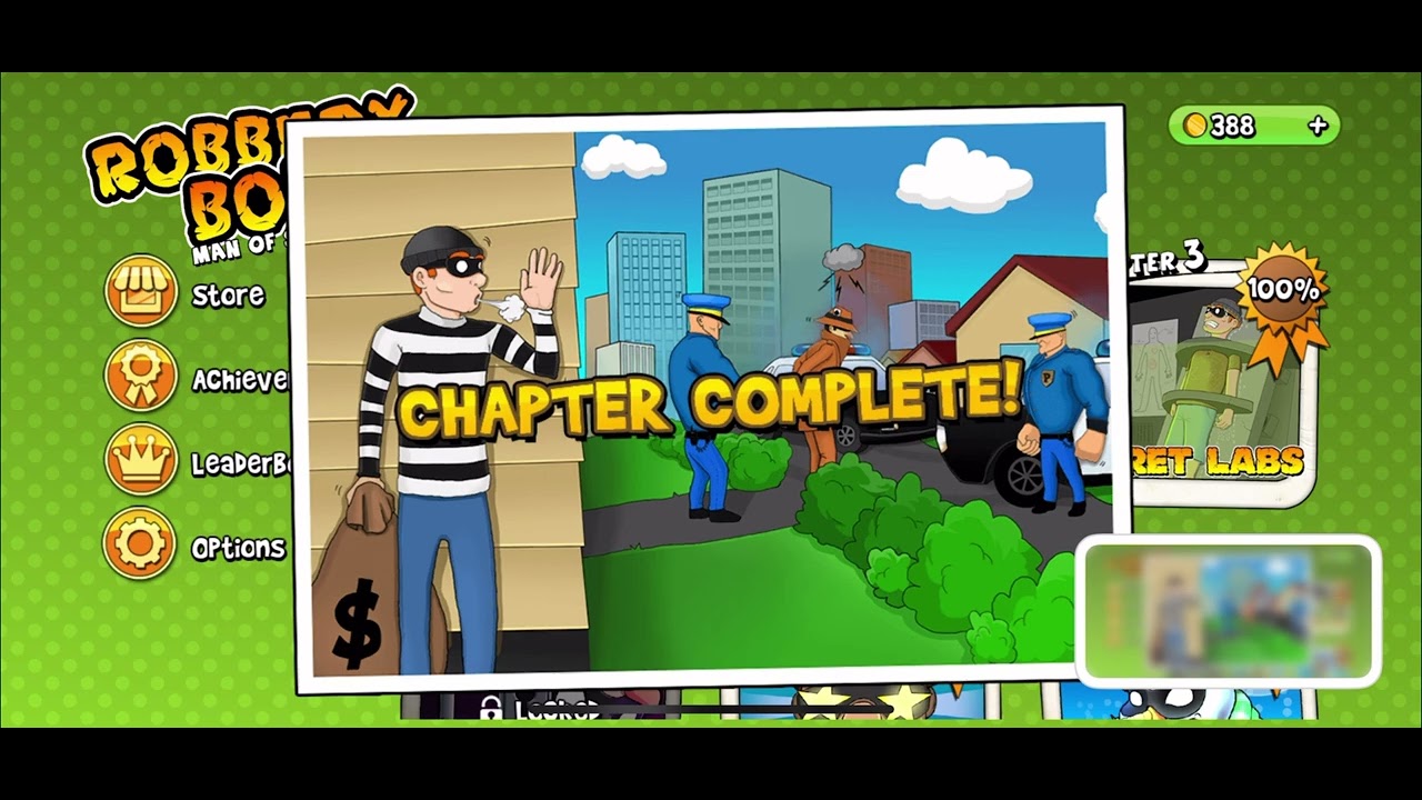 Robbery Bob: Man of Steal 100% [WR] Speedrun In 54:45.94