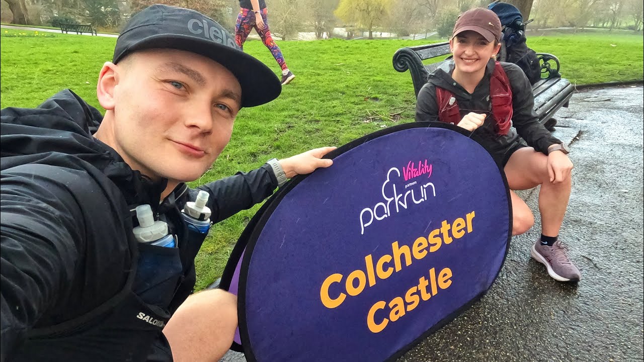 Colchester Castle Parkrun | Sunshine and rain.