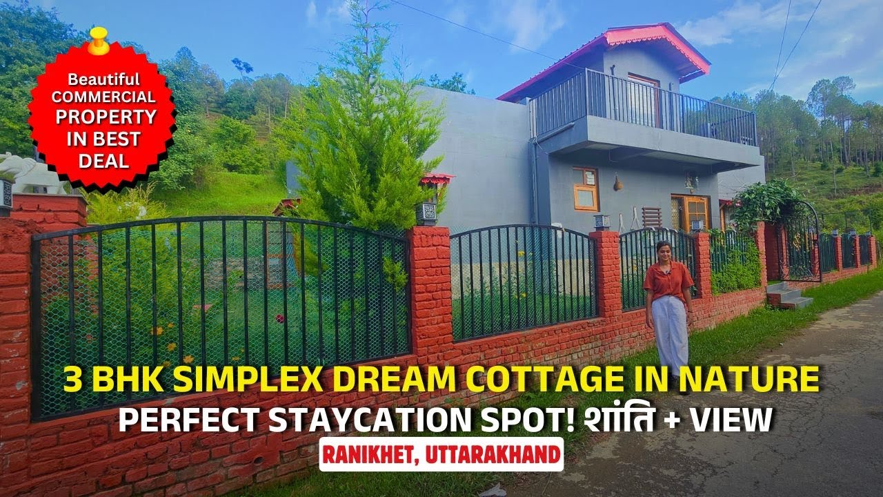 Discover the PERFECT 3 BHK Cottage in Ranikhet Uttarakhand | UttarakhandProperty.com