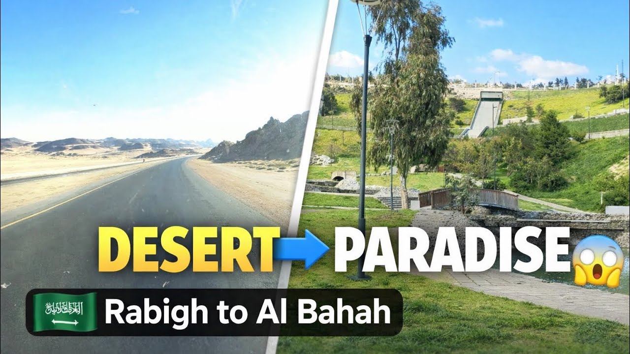 Saudi Arabia Hidden Paradise 🌄 | Rabigh to Al Baha Road Trip