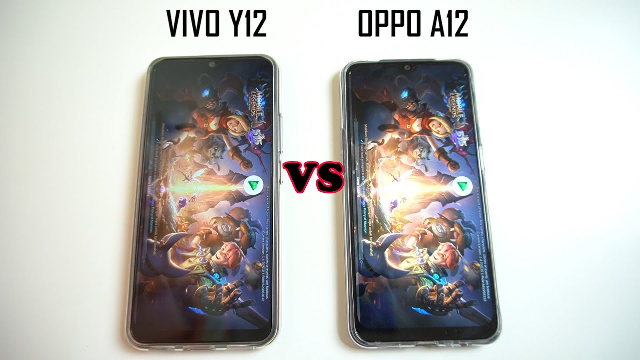 OPPO A12 VS VIVO Y12 | SPEEDTEST , PERBANDINGAN KAMERA DAN SKOR BENCHMARK !!