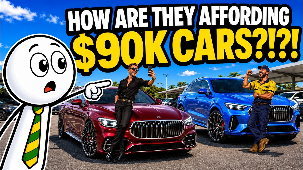 How Are Aussies Affording $90K Luxury Cars on Average Pay?