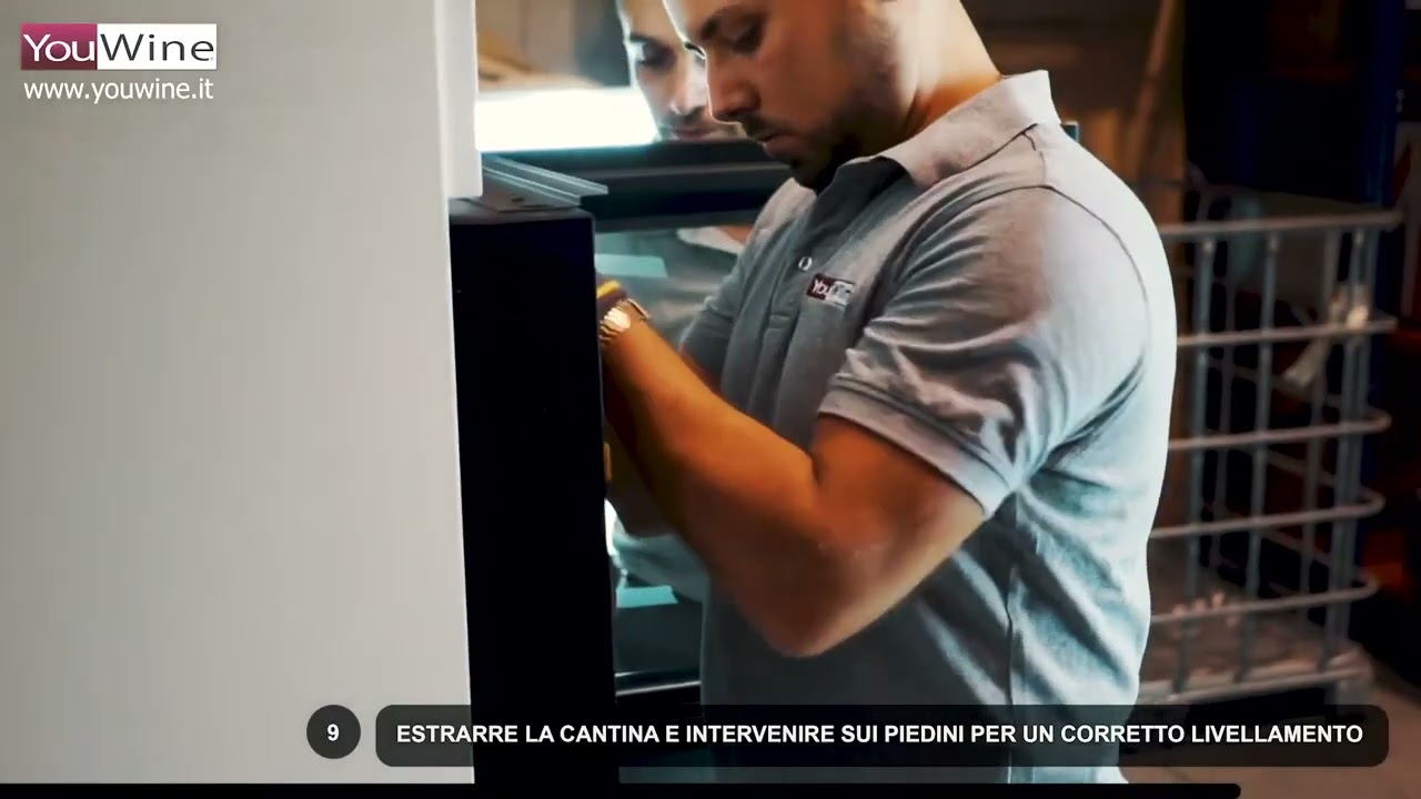 Cantine Nevada da incasso - Guida all'installazione cantina a incasso integrale