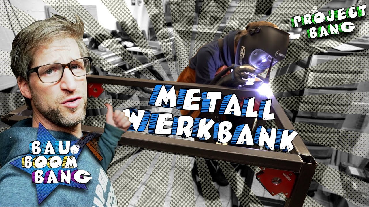 Meine Metall Werkbank! Schweißen als Anfänger!