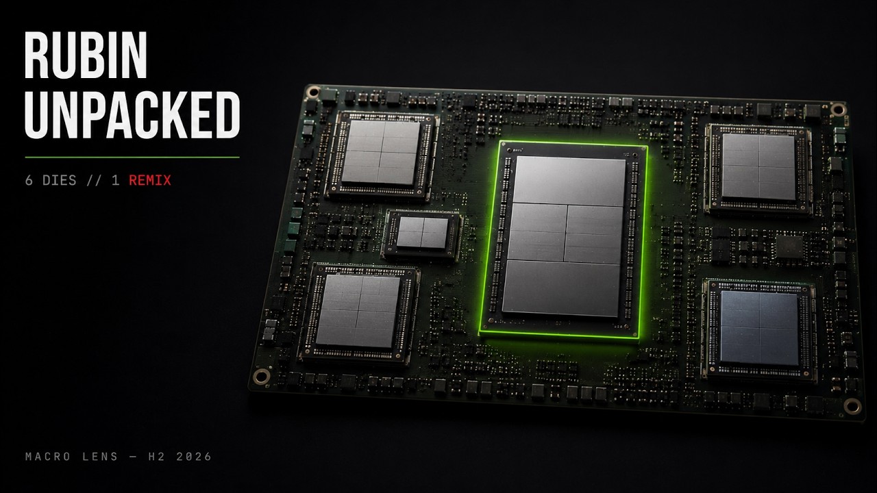 NVIDIA Rubin: 6 чипов, 1 ставка и самый плавный потолок в вычислительной технике.