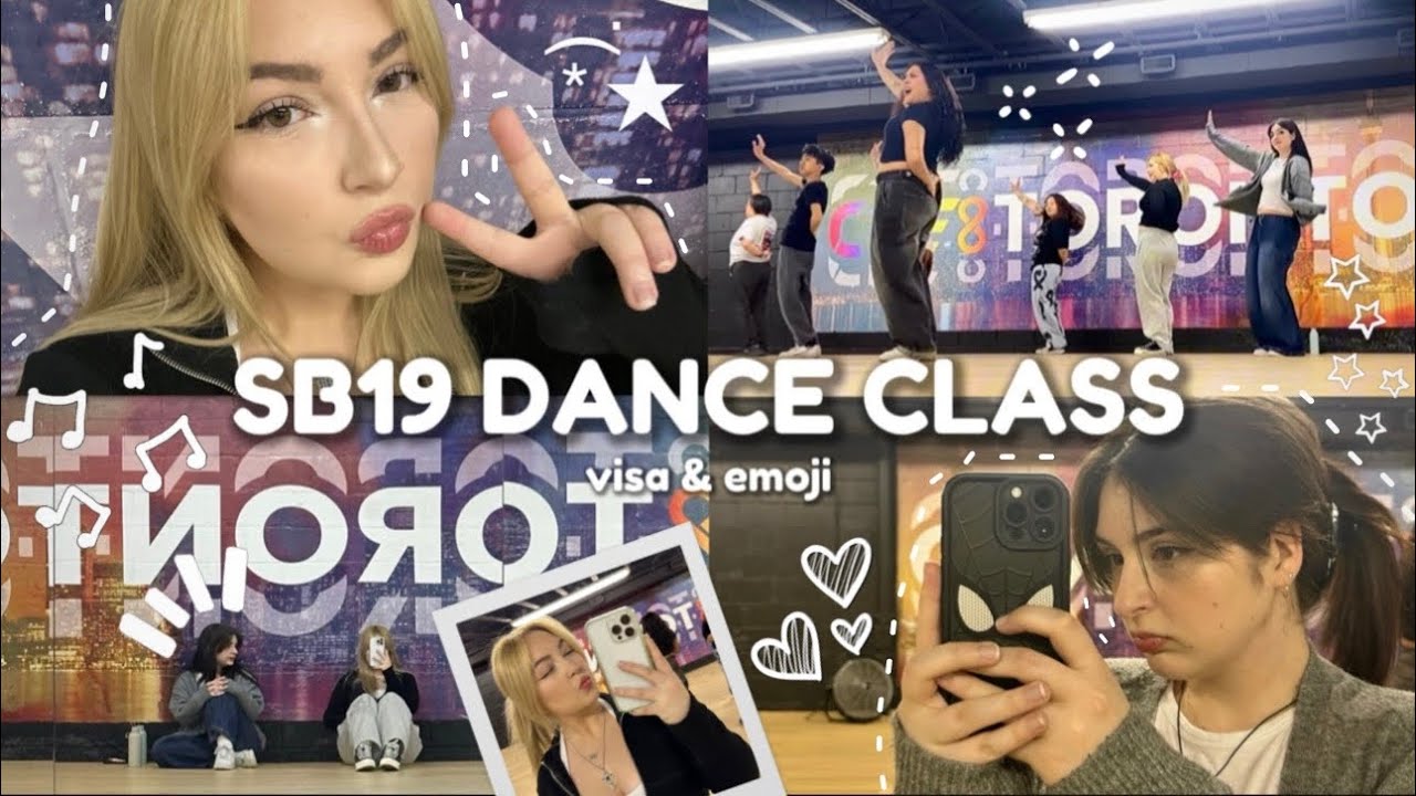 [VLOG] SB19 &ldquo;VISA&rdquo; & &ldquo;EMOJI&rdquo; DANCE CLASS | Lex and Kris