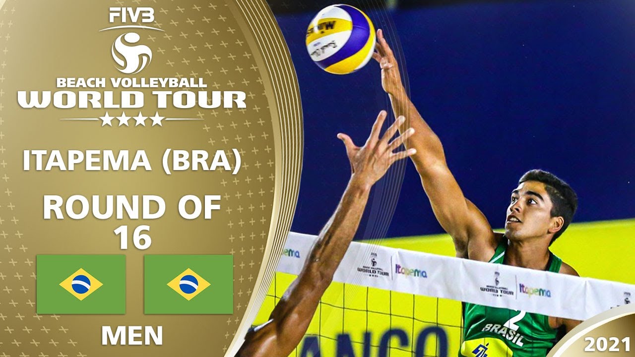 Vitor Felipe/Renato vs. Arthur/Pedro Solberg - Men's Round of 16 | 4* Itapema 2021