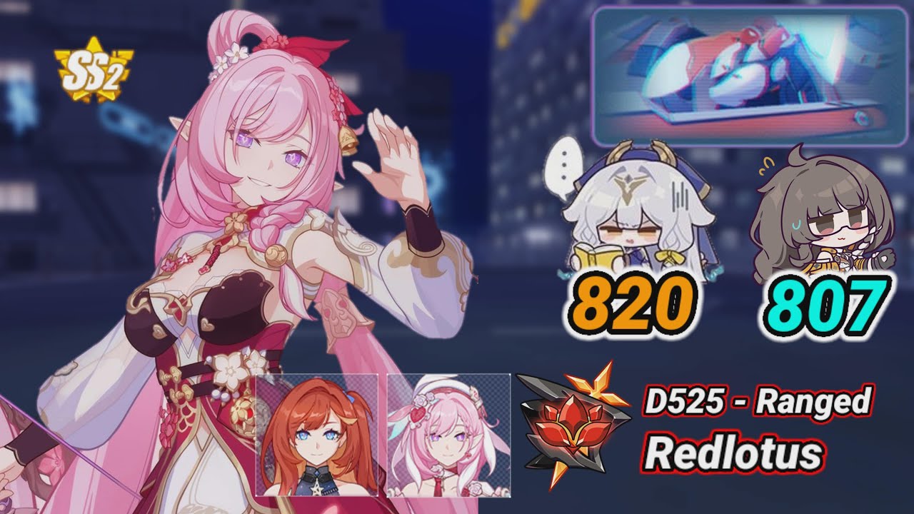 Redlotus D525: Hephaestus (Ranged) 807~820 Pts - SS2 HOH, Sena, HLE, Dreamseeker SS / Serapeum SS