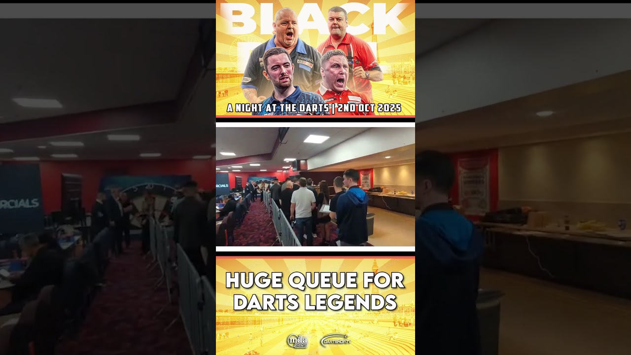 Встречайте легенд дартса в Mecca Bingo #шорты