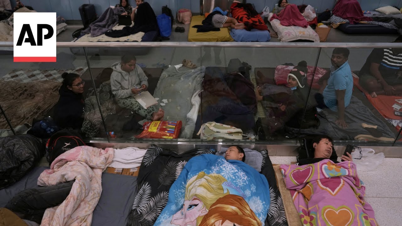 Fearful of Iran missiles, hundreds sleep in underground train stations in Israel