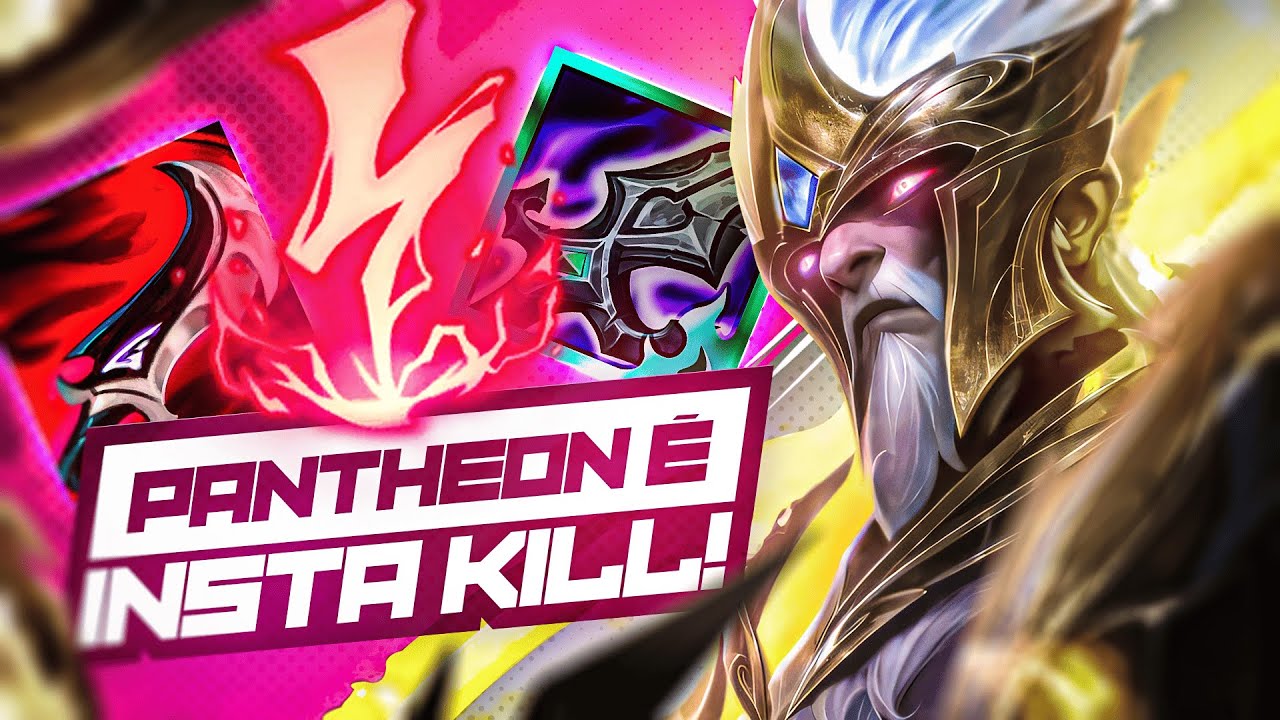 É IMPOSSIVEL TANKAR O PANTHEON COM ESSA BUILD!!! LOL WILD RIFT
