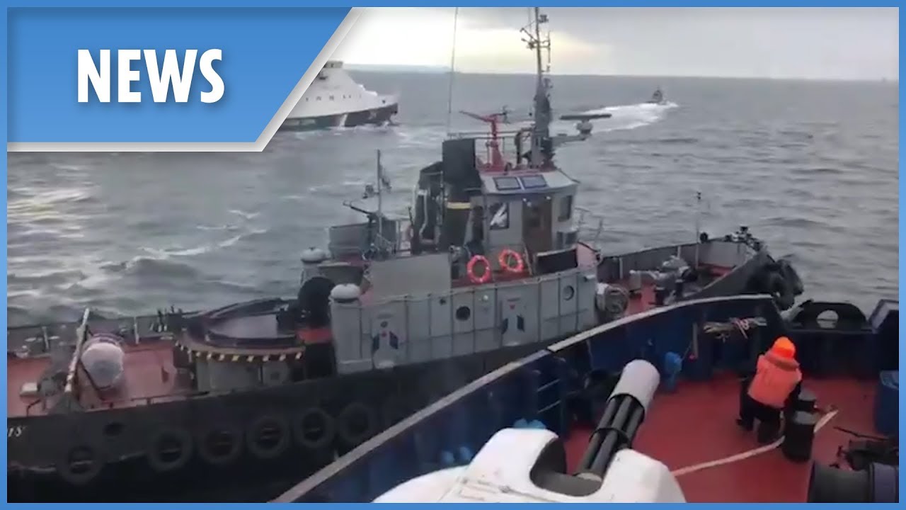 'Russian secret agent' orders ship to ram Ukrainian navy boat (ENGLISH)