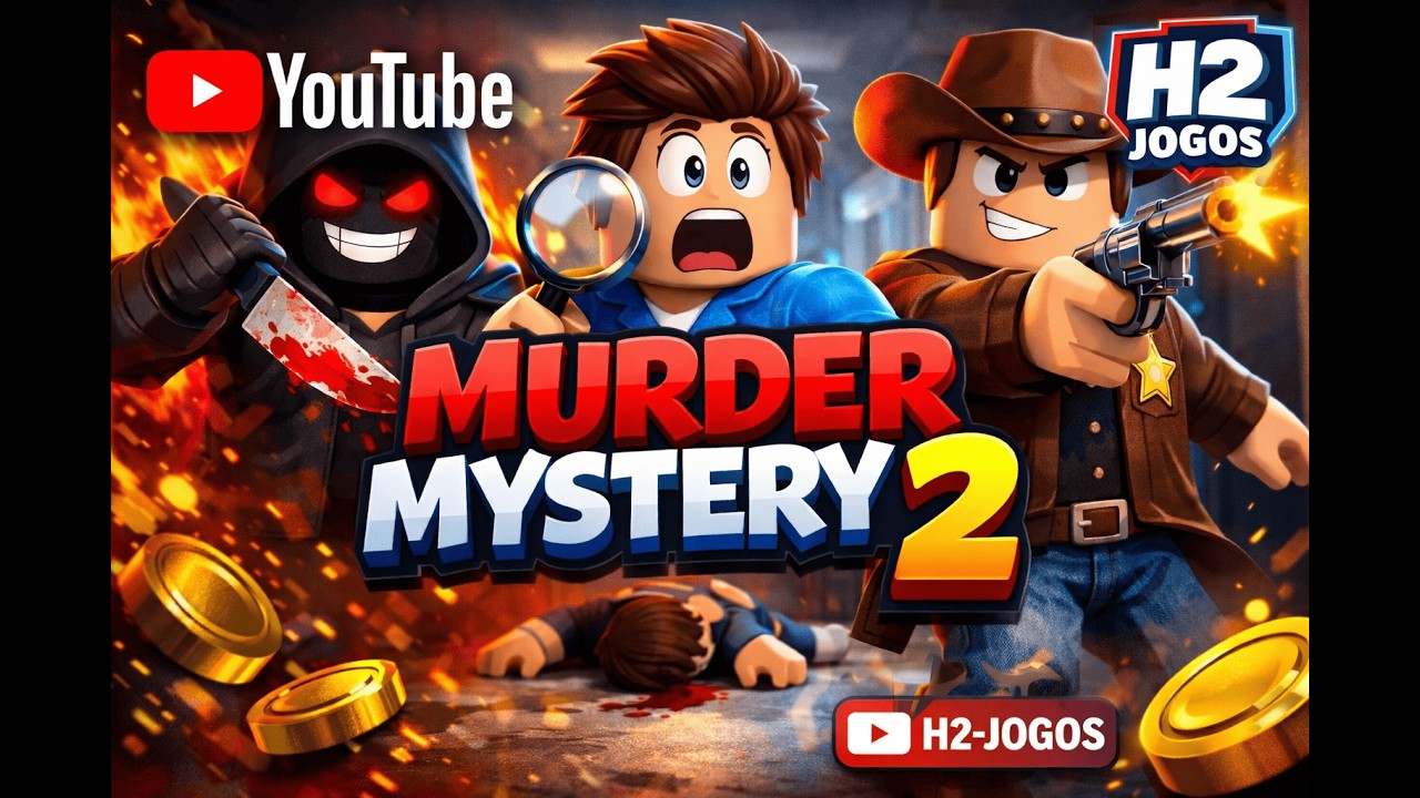 😱 A Partida TENSA do Murder Mystery 2!