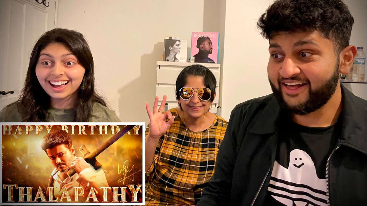 Vijay Mashup 2021 | Thalapathy Vijay | Birthday Special | Fxzbeats - 🇬🇧 Reaction!