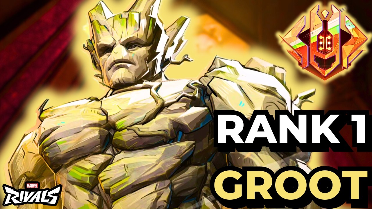RANK 1 Groot | dyoxlol | Marvel Rivals Season 6.5
