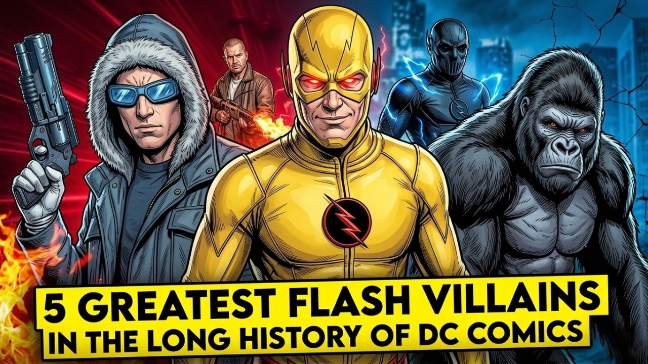 5 Greatest Flash Villains in the Long History of DC Comics