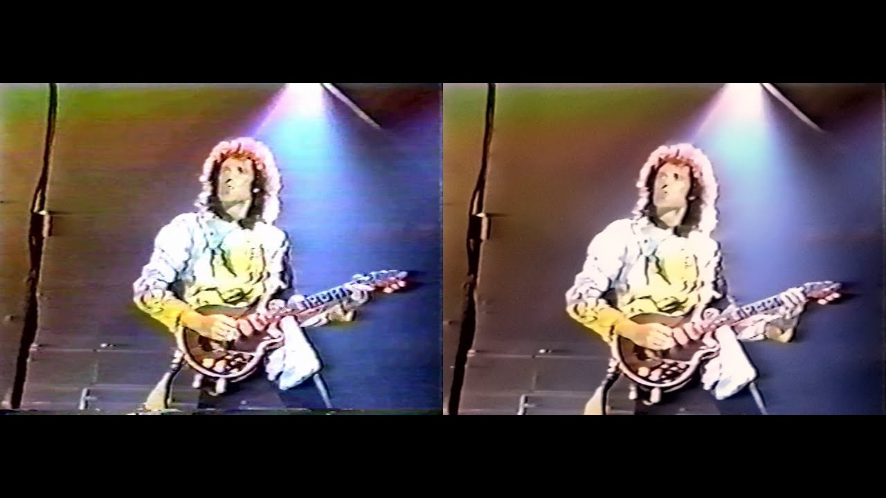 Queen - Bohemian Rhapsody - Caracas 1981 - Clean Up/Restoration Comparison (download in desc)