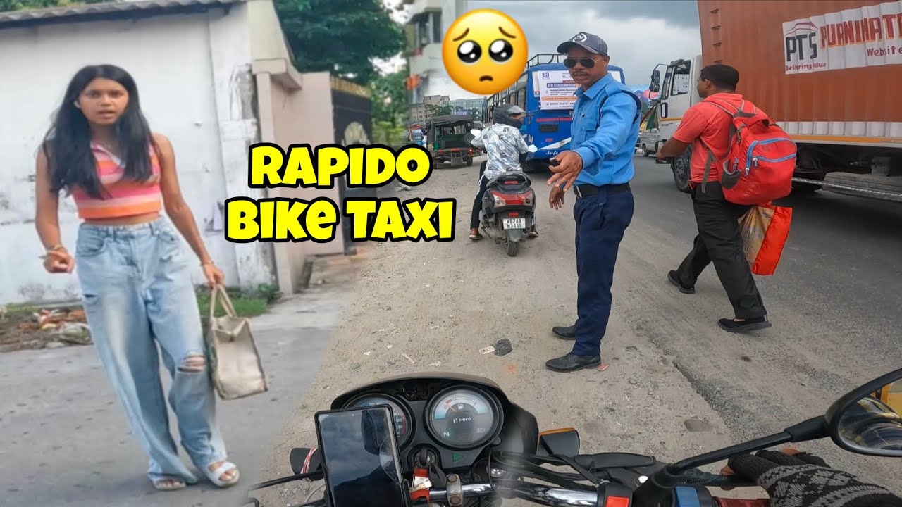 Rapido Bike Taxi Dakh K Police Ne Roka 🔥🥵