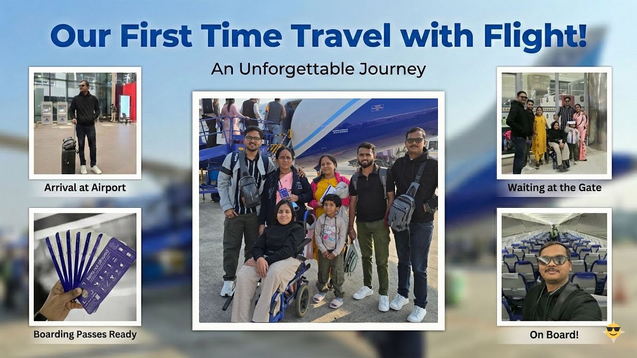 Our First Ever Flight! Pune to Agra Family Journey ✈️  #firstflight #firsttimeflying  #travelvlog