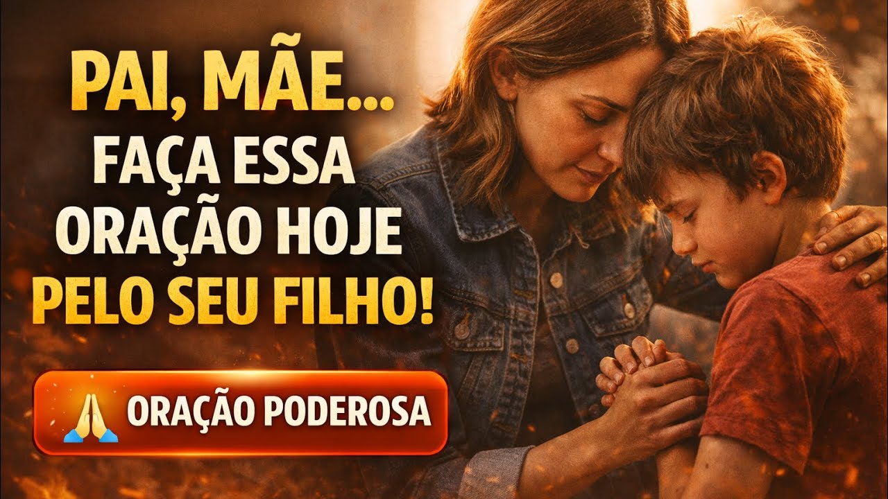 PAI, MÃE… FAÇA ESSA ORAÇÃO HOJE PELO SEU FILHO | ORAÇÃO PODEROSA | Minuto Bíblico 🙏🏻