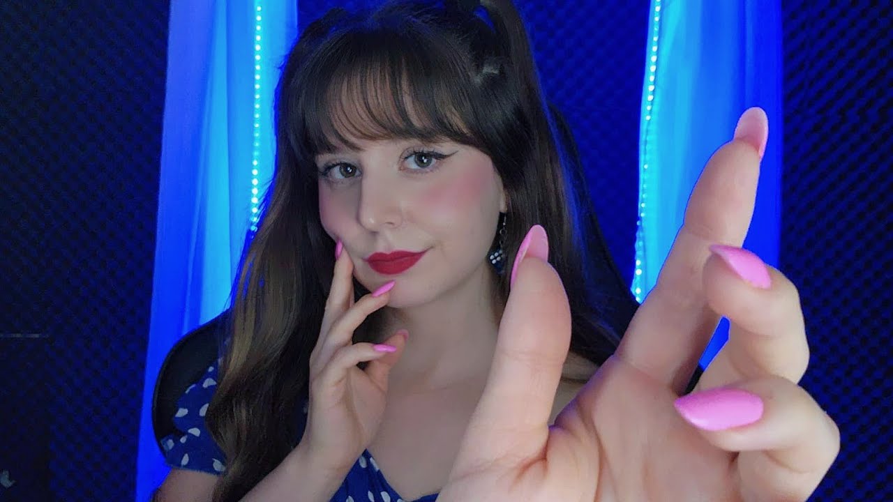 ASMR | Siga minhas instruções MAS VOCÊ PODE FECHAR OS OLHOS