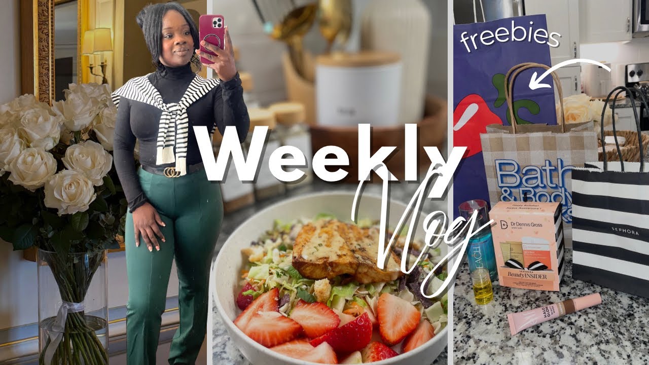 Weekly VLOG | How To Get Birthday FREEBIES + Sunday RESET Figuring out life & living #vlog 