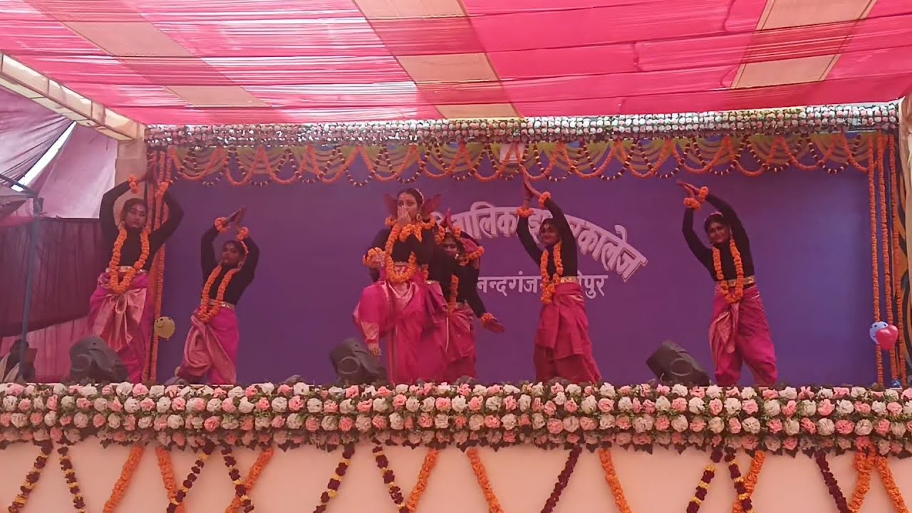 🚩गजानना गजानना 🚩 सावित्री बालिका इंटर कालेज #annualfunction2026#livestream gajanana gajanana song 