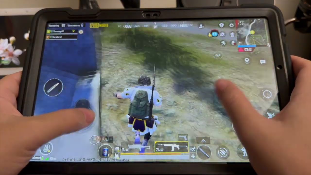 Samsung Galaxy Tab A11+ 5G Gaming PUBG MOBILE